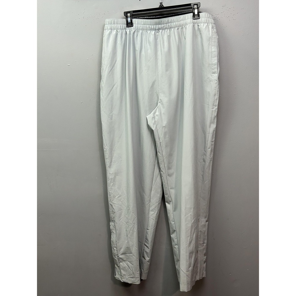 Walter Hagen Pants Mens 36x32 Light Gray Golf Pull-On Elastic Waist Performance